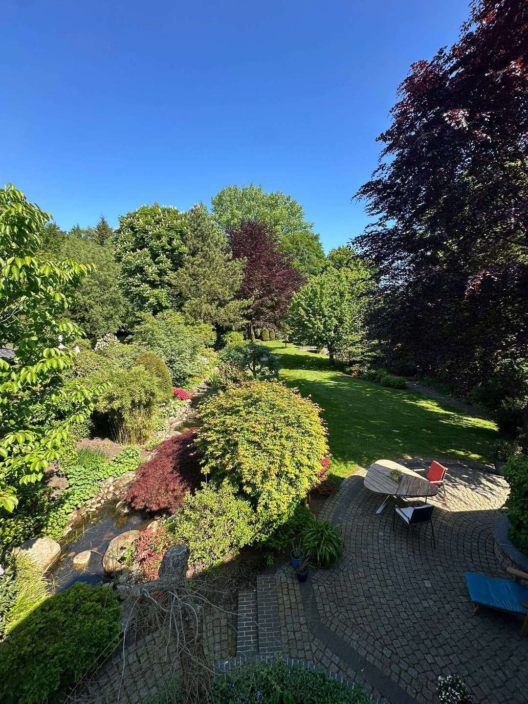 Ausblick Garten