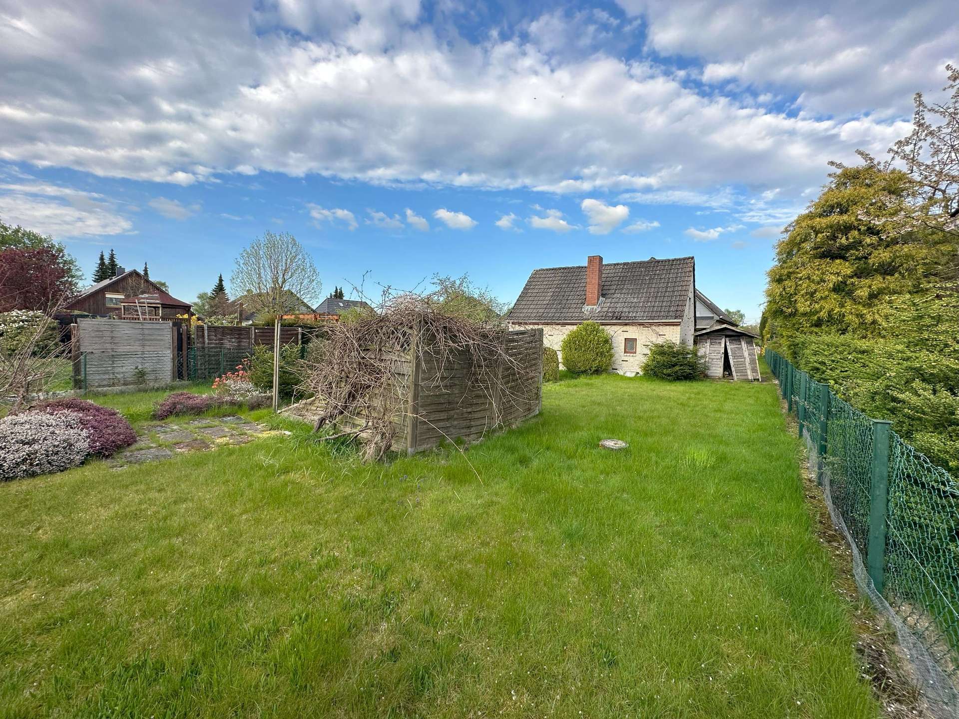 Gartenblick Richtung Nordosten